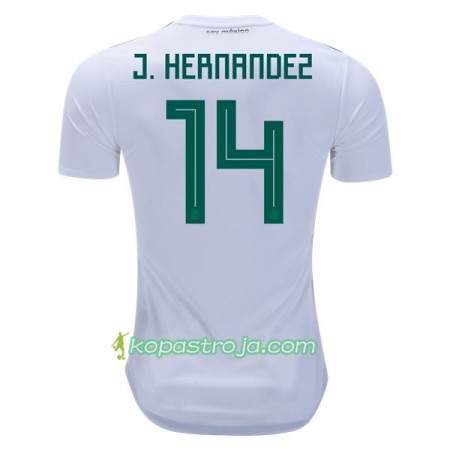 Billiga Fotbollströjor Mexiko J.Hernandez 14 VM 2018 Borta tröja